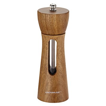 Rachael Ray Cucina Tools 6-Inch Small Acacia Salt Grinder