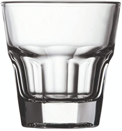 Otto 5 oz Whiskey Glass - 2 3/4" x 2 3/4" x 3" - 6 count box - Restaurantware