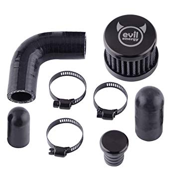 EVIL ENERGY CCV Open Breather Kit Filters for 07.5-2017 Dodge RAM 6.7L Cummins 2500 3500 Diesel