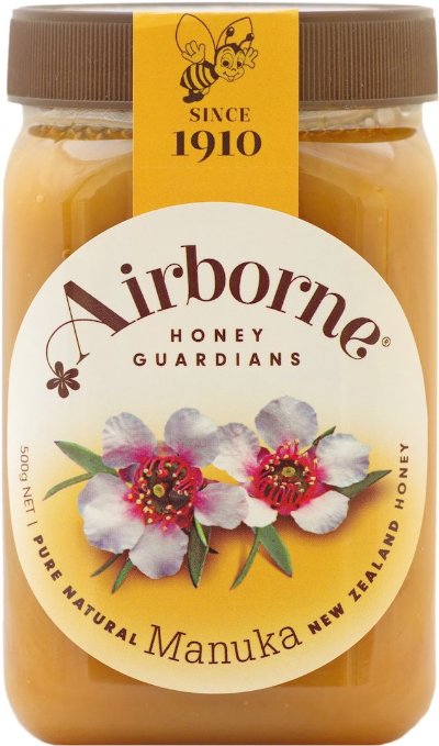 Airborne New Zealand Manuka Honey 500g  1785oz