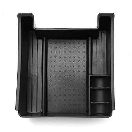 Latest Black Car Glove Box Armrest Storage box Organizer Center Console Tray for Volvo XC60 S60 S60L V60 2011 - 2016