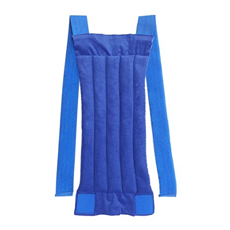 Sensacare Hot & Cold Natural Therapy Spine/Back Wrap, Blue, 3 Pound