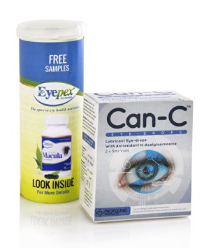 Can-c Eye-drops 2x5ml Vials with Free Macula Sample
