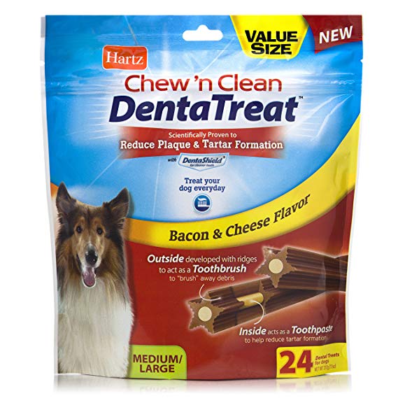 Hartz Chew 'n Clean DentaTreat for Tiny/Small Dogs