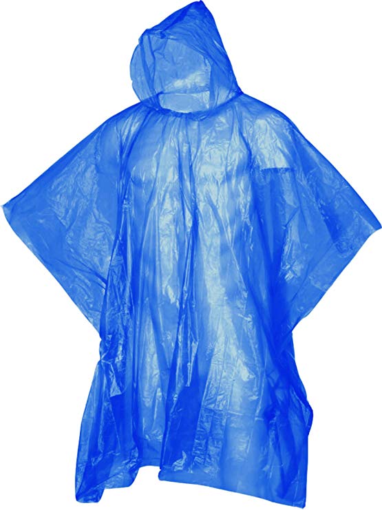 Shalimar Disposable Rain Poncho (Pack of 6)