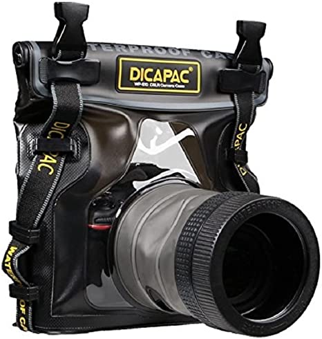 DiCAPac WP-S10 Waterproof DSLR Camera Case With Lens Waterproof Up To 5 Meters Underwater