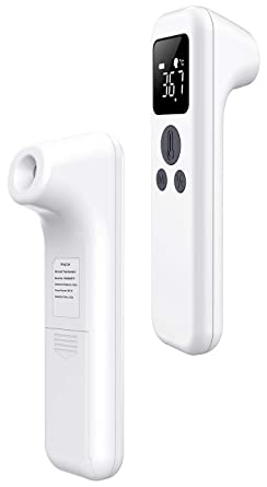 Commander Optics No Touch Forehead Infrared Digital Thermometer for Adults and Kids, Easy to use with Alarms and Beeps