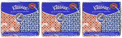 Kleenex® 3-Ply Pocket Packs Facial Tissues (24 packs of 10 tissues)