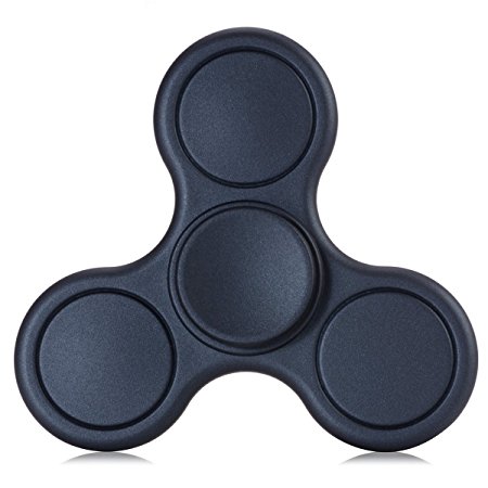 FIDGET SPINNER, BZO Anti-Anxiety 360 Spinner Focusing Hand Spinner Toy for Kids & Adults Toy Stress Reducer Focus Toy Relieves Boredom Dark Blue