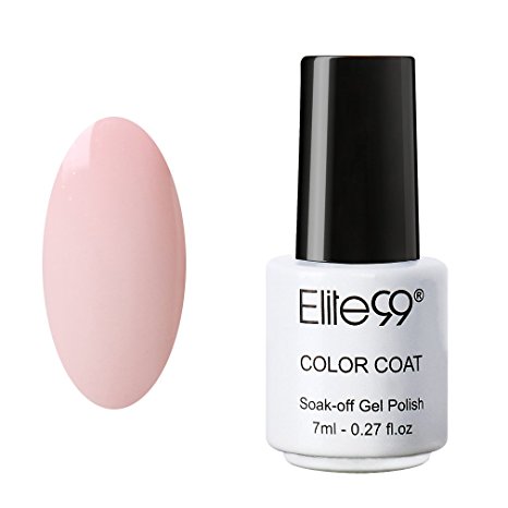 Qimisi Soak Off UV LED Color Gel Polish Lacquer Nail Art Manicure 7ml 1361 Light Apricot Pink