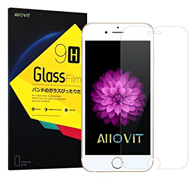 iPhone 7 Screen Protector, 2-Pack Allovit HD Premium Tempered Glass Screen Protector for iPhone 7
