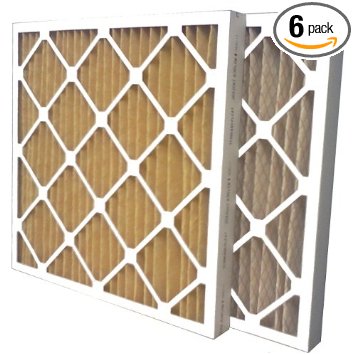 US Home Filter SC60-16X20X2 MERV 11 Pleated Air Filter (Pack of 6), 16" x 20" x 2"