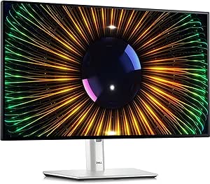 Dell U2424H UltraSharp 24 Zoll Full HD (1920x1080) Monitor, 120Hz, IPS, 5ms, 100% sRGB, 2X USB-C, 2X DisplayPort, HDMI, 3X USB, 3 Jahre Garantie, Silber