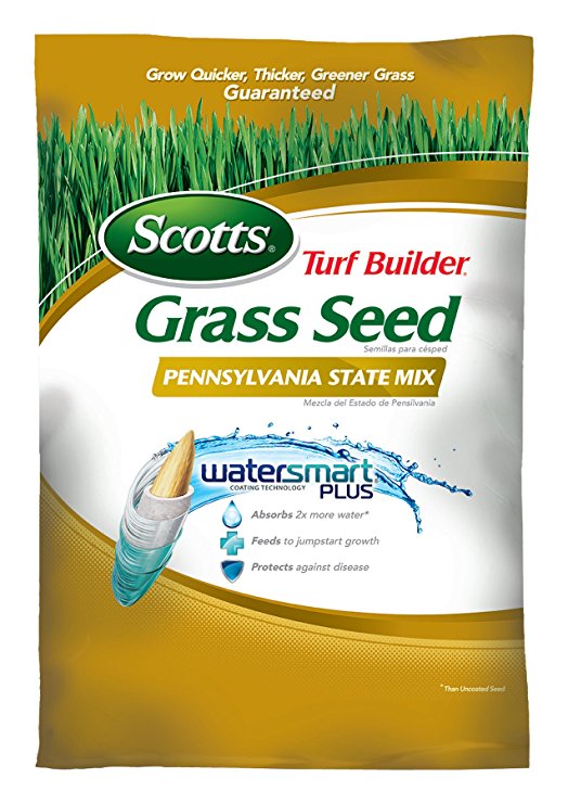 Scotts Turf Builder Grass Seed - Pennsylvania State Mix, 20-Pound (Not Sold in Louisiana)