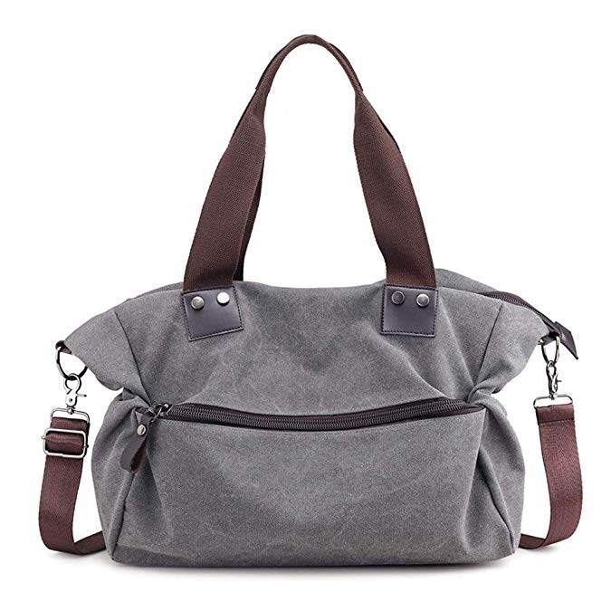 KARRESLY Women's Casual Hobo Shoulder Bags Canvas Daily Crossbody Tote Work Shopper Handbag Purses
