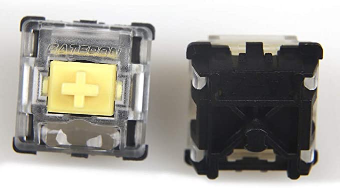 Wholesales Gateron Optical Switches 70/PCS Interchange for Gateron Optical Switches Keyboard SK61 SK64 (Optical Yellow)