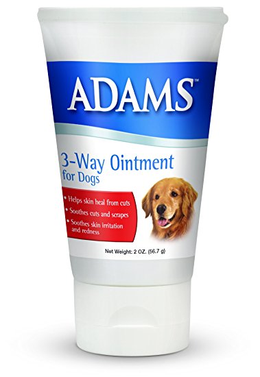 Adams 3 Way Ointment for Dogs, 2 oz