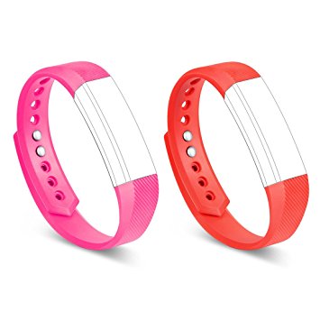 GinCoband 2PCS Fitbit Alta HR Replacement Bands for Fitbit Alta HR and Fitbit Alta NO Tracker