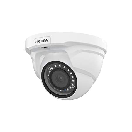 H.VIEW 4.0mp IP Camera,POE Camera with Fixed 2.8mm Lens,4.0 Megapixel Super HD Infrared Dome POE Security Camera,Audio, H.265 , Motion Detection, IP 66 weatherproof ,Support Onvif