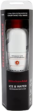 KitchenAid KAD2RXD1 Ice, Orange Refrigerator Water Filter 2-KAD2RXD1, Single-Pack