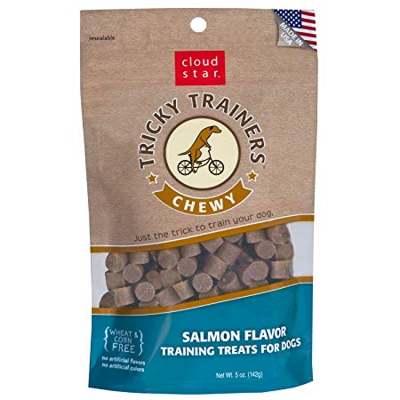 Cloud Star Tricky Trainers Chewy, Low Calorie Training Dog Treat, Made in the USA, Wheat & Corn Free