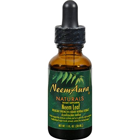 NEEM AURA NATURALS, Neem Leaf Extract 'Regular Strength' Organic - 1 oz