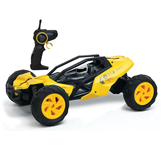 KidiRace Racing Buggy - Remote Control Car - Yellow - Fun and Easy to Control