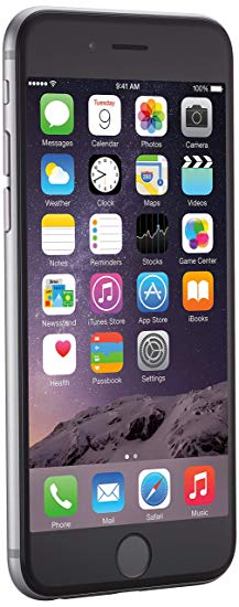 Apple iPhone 6 Space Grey 128GB SIM-Free Smartphone (Renewed)