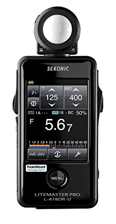 New Sekonic L-478DR-U Pocket Wizard Lightmeter With Exclusive USA Radio Frequency And Exclusive 3-Year Warranty