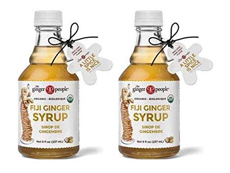 Ginger People Organic Ginger Syrup, 8 oz (Pack of 2)