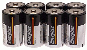 Energizer MAX D Alkaline Batteries, 8-Count