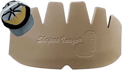 Shapers Image 3 Pk.   1 Free Beige Baseball Caps Crown Inserts Shapers for Hat Support, Cap Liner Padding