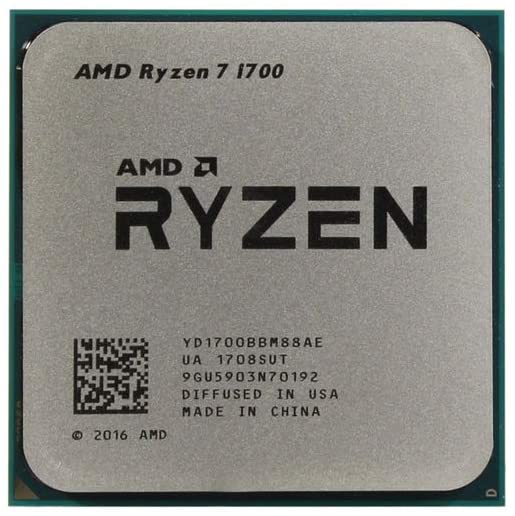 AMD CPU Ryzen 7 1700 3.0GHz 8-Core YD1700BBM88AE Socket AM4 Processor w/Cooler