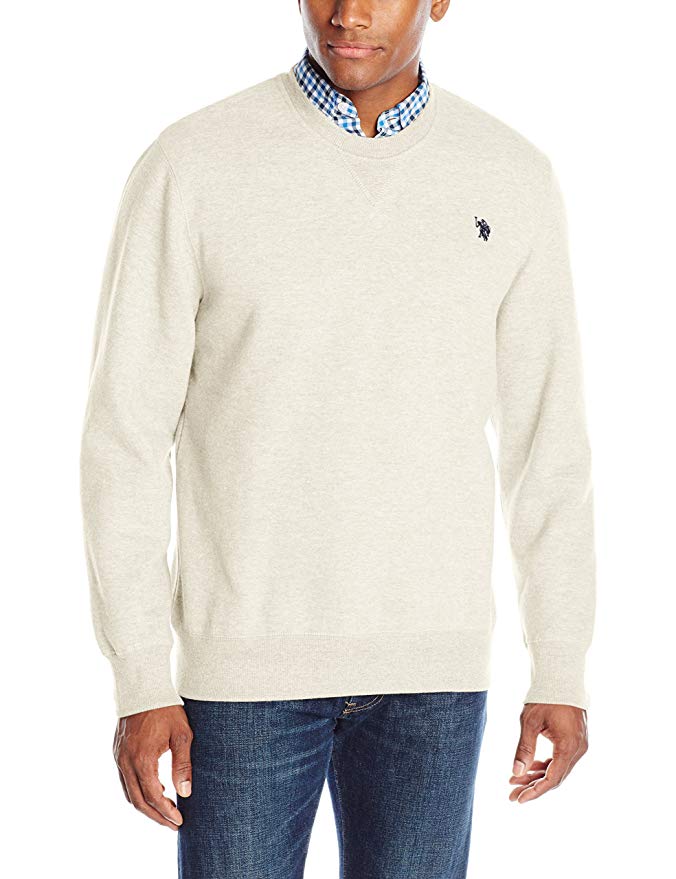 U.S. Polo Assn. Men's Fleece Crew Neck Sweat Shirt