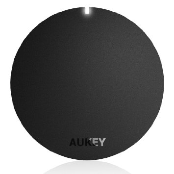 AUKEY Qi Wireless Charger with Signal Coil - Black