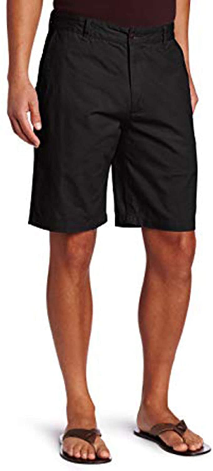 INCERUN Mens Shorts Classic Casual Gents Shorts Knee Length Cotton Zip Buttons Front Pants