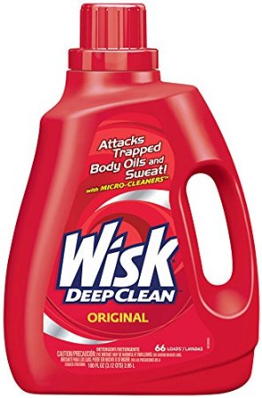 Wisk Deep Clean Liquid Laundry Detergent Original 100 Ounces