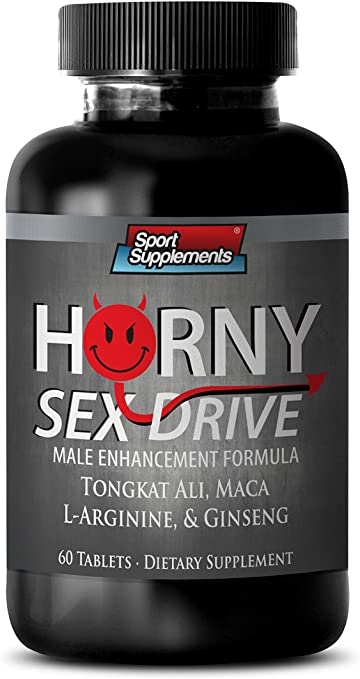 Sex Drive Pills for Men - Horny Sex Drive - Sexual Desire and Pleasure Horny Sex Drive Supplement (1 Bottle 60 Tablets)