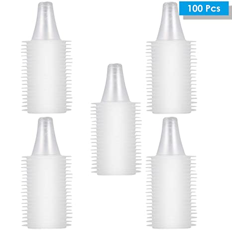 40pcs Disposable Ear Thermometer Covers,Earmuffs Ear Thermometer Earcap Replacement Lens Filters Probe Covers Digital Thermometers Cover Caps