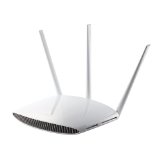 Edimax BR-6208AC Wireless Concurrent Dual-band Router 3  High Gain Antennas for Better Range Easy Install as RouterAccess Point Range ExtenderWi-Fi BridgeWISP Multi-mode White