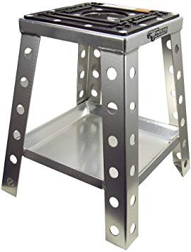 Pit Posse Universal Motorcycle Bike Stand Silver
