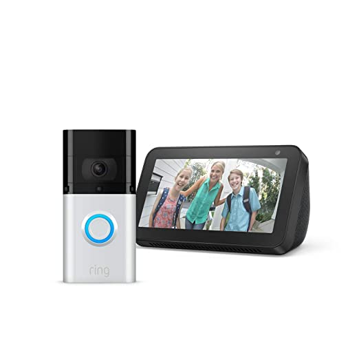 All-new Ring Video Doorbell 3 Plus with Echo Show 5