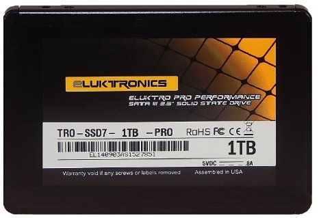 Eluktro Pro Performance 1TB SSD SATA III 6 GBs MLC 25-Inch 7mm Internal Solid State Drive TRO-SSD7-1TB-PRO