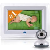 Best Video Baby Monitor - Amazing 7 Color LCD Screen - Designer Style Feature Rich Premium High End Digital Camera with Long Range Wireless  WiFi Signal - Night Vision - Two-Way Talk Audio and More