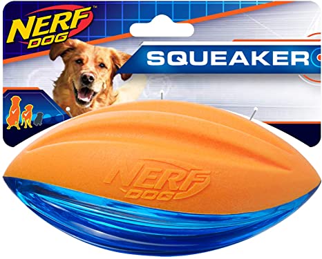 Nerf Dog Durable Dog Toy Gifts, made with Nerf Tough Material, Lightweight, Non-Toxic, BPA-Free, Assorted Toys