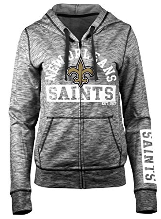 NFL Women's French Terry Space Dye Zip Up Hoodie