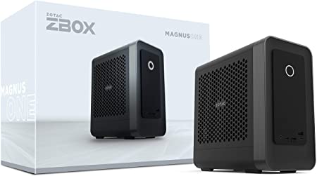 ZOTAC Magnus ONE ECM73070C Mini PC GeForce RTX 3070, Intel Core i7-10700, 16GB DDR4/512GB SSD/1TB HDD/Windows 10 Home 64-bit System, ZBOX-ECM73070C-U-W2B