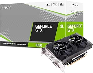 PNY GeForce™ GTX 1650 4GB GDDR6 Verto™ Dual Fan Edition