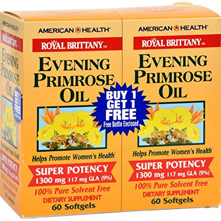 American Health Evening Primrose Oil - 1300 Mg - 60 60 Softgels