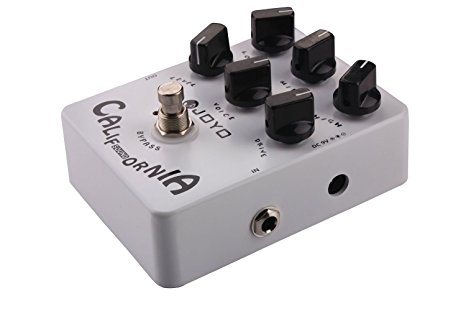 Joyo JF-15 California Sound Effects Pedal with Modern Ultra-High Gain Amp Simulator and Unique Voice Control